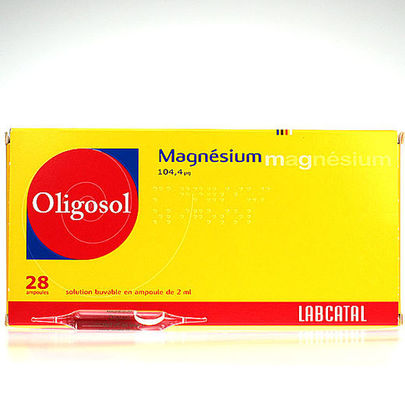 Oligosol Magn&eacute;sium 28 ampoules