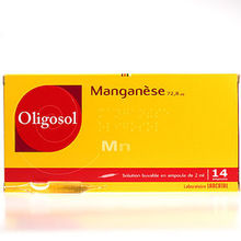 Oligosol Mangan&egrave;se 14 ampoules