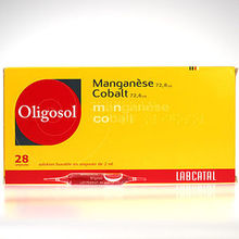 Oligosol Mangan&egrave;se Cobalt 28 ampoules