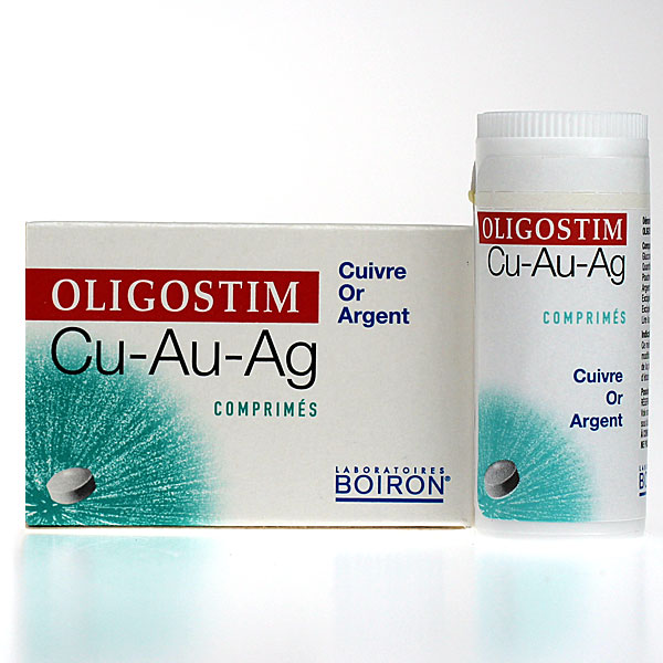 Oligostim Cu-Au-Ag 40 comprim&eacute;s