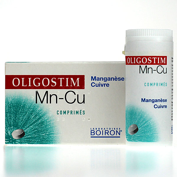 Oligostim Mn-Cu 40 comprim&eacute;s