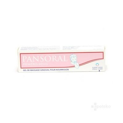PANSORAL Premi&egrave;res dents Gel de massage gingival pour nourisson 15 ml