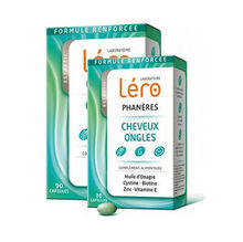LERO Phan&egrave;res Cheveux et Ongles 90 capsules + 30 offertes