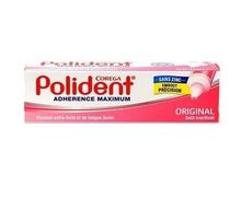 POLIDENT Adh&eacute;rence Maximum Cr&egrave;me Fixative Appareils Dentaires Original 40gr