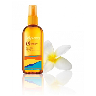 Polysianes Huile S&egrave;che au Mono&iuml; SPF15 150ml
