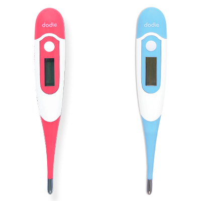 DODIE Thermom&egrave;tre Digital Sp&eacute;cial B&eacute;b&eacute; Rose/Bleu
