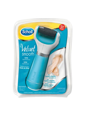 SCHOLL R&acirc;pe Electrique Anti-Callosit&eacute;s Velvet Smooth