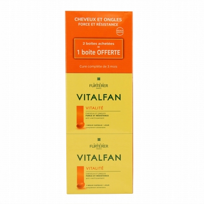 RENE FURTERER Vitalfan Vitalit&eacute; 3 x 30 caps.