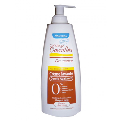 ROGE CAV Dermazero Cr&egrave;me Lavante Dermo-Apaisante 500 mL