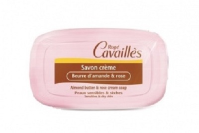 ROGE CAVAILLES Savon cr&egrave;me Beurre d'amande et rose 115g
