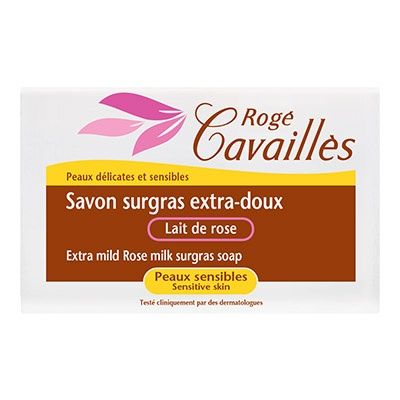 Rog&eacute; Cavailles savon surgras lait de rose 150g