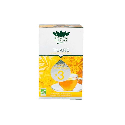 ROMON NATURE Tisane Mieux Dig&eacute;rer Bio 20 Sachets