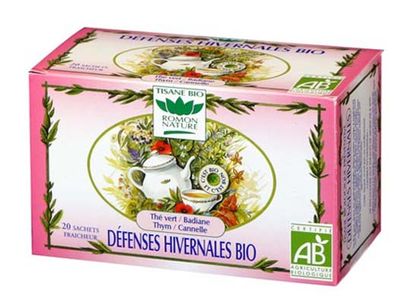 ROMON NATURE Tisane D&eacute;fenses Hivernales Bio 20 Sachets