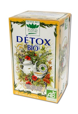 ROMON NATURE Tisane Bio D&eacute;tox Nature 20 Sachets Fra&icirc;cheur