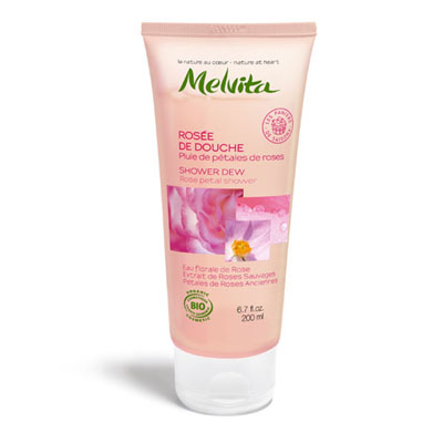 MELVITA Ros&eacute;e de Douche Pluie de P&eacute;tales de Roses 200 mL