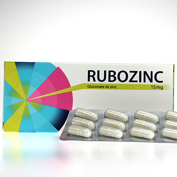Rubozinc 15 mg 30 g&eacute;lules