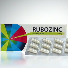 Rubozinc 15 mg 60 g&eacute;lules
