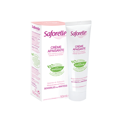 SAFORELLE Cr&egrave;me muqueuse et peaux sensibles irrit&eacute;es 50ml
