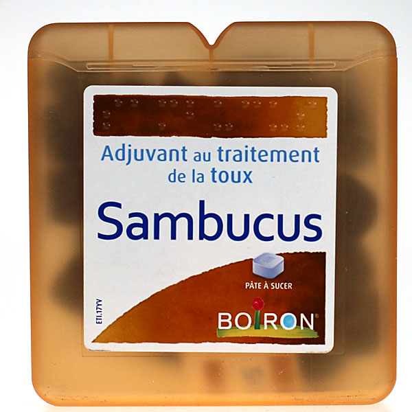 Sambucus p&acirc;te &agrave; sucer bo&icirc;te 70 g