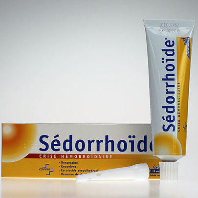 S&eacute;dorrho&iuml;de crise h&eacute;morro&iuml;daire cr&egrave;me rectale 30 g