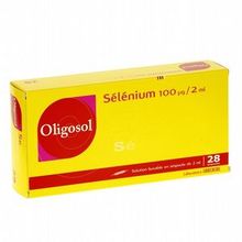 Oligosol S&eacute;l&eacute;nium 28 ampoules