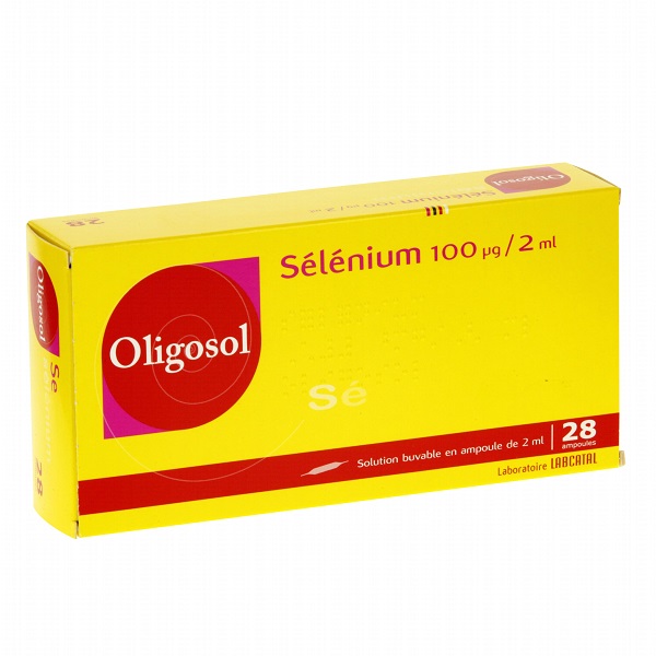 Oligosol S&eacute;l&eacute;nium 28 ampoules
