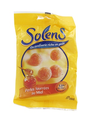 SOLENS Perles Fourr&eacute;es au Miel 110g