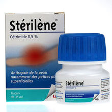 St&eacute;ril&egrave;ne C&eacute;trimide 0,5% flacon 35 ml