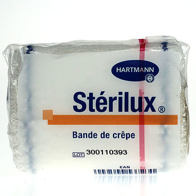 St&eacute;rilux bande de cr&ecirc;pe 7 cm x 4 m