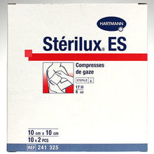 St&eacute;rilux ES 10 cm x 10 cm par 10 x 2