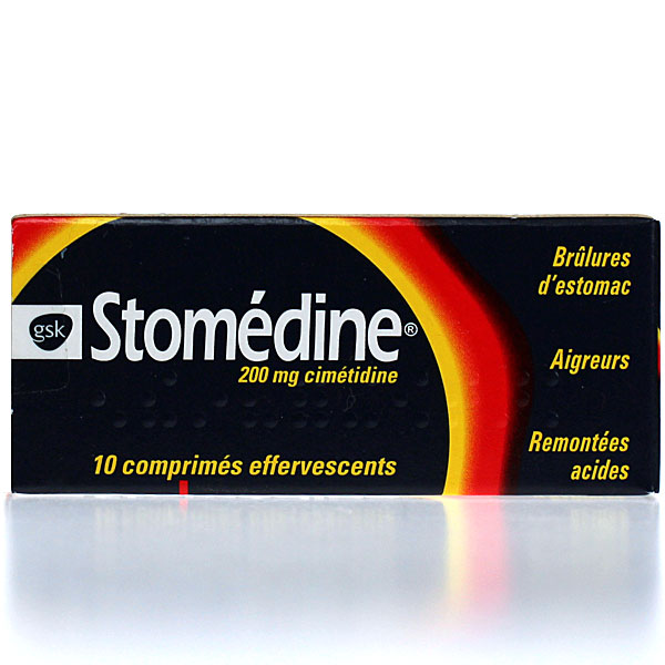 Stom&eacute;dine 200 mg 10 cprs eff
