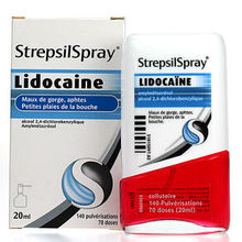 StrepsilSpray Lidocaine 140 pulv&eacute;risations 70 doses