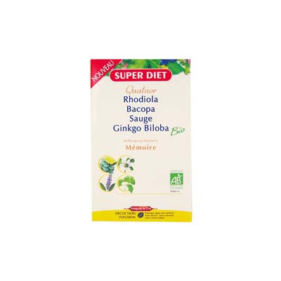 SUPER DIET Quatuor M&eacute;moire 20x15mL