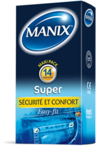 MANIX Super 6 Pr&eacute;servatifs