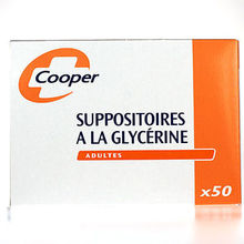 Suppo &agrave; la glyc&eacute;rine Cooper 50