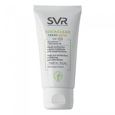 SVR Sebiaclear Cr&egrave;me SPF50 50ml