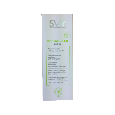 SVR Sebiaclear Hydra Soin R&eacute;parateur Apaisant Anti-Marques 40ml