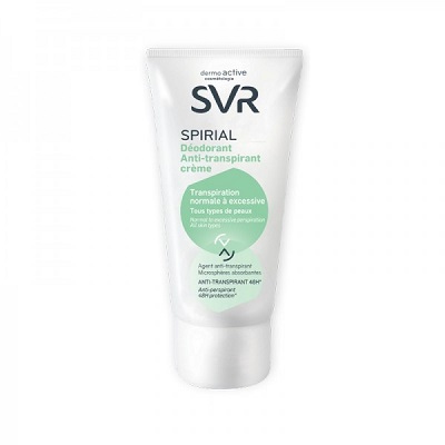 SVR Spirial Cr&egrave;me Antitranspirante 50mL