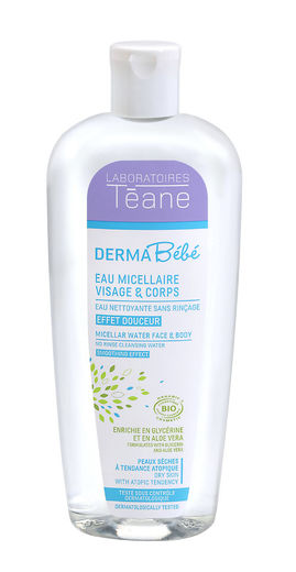 T&eacute;ane Derma B&eacute;b&eacute; Eau Micellaire Visage & Corps BIO 400 ml