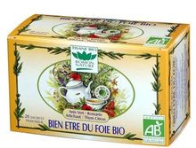 ROMON NATURE Tisane Bien &Ecirc;tre du Foie Bio 20 Sachets