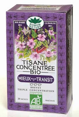 ROMON NATURE Tisane Concentr&eacute;e Transit Bio 20 Sachets