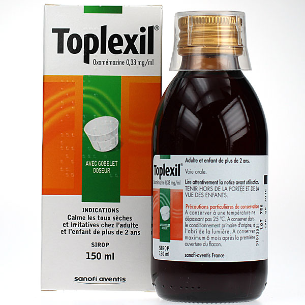 Toplexil Toux S&egrave;che 150 ml
