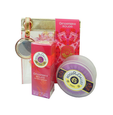 ROGER & GALLET Trousse Miroir &eacute;dition limit&eacute;e - Gingembre rouge