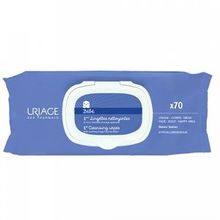 URIAGE b&eacute;b&eacute; 1&egrave;res lingettes nettoyantes x70