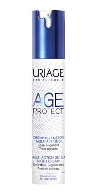 Uriage age protect cr&egrave;me nuit d&eacute;tox multi-actions 40ml