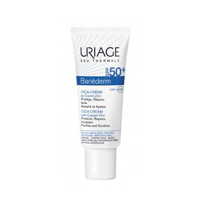 uriage bariederm cica-cr&egrave;me spf50+ 40ml