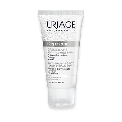 URIAGE D&eacute;piderm Cr&egrave;me Mains Anti T&acirc;ches SPF15 50ml
