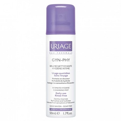 URIAGE Gyn-Phy Brume Nettoyante Hygi&egrave;ne Intime 50ml