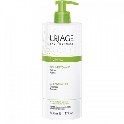 Uriage Hys&eacute;ac gel nettoyant 500ml