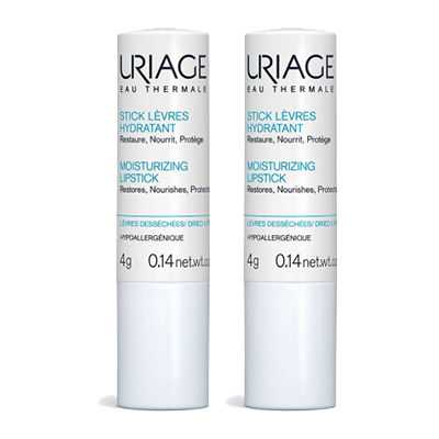 uriage stick l&egrave;vres hydratant 4g duo